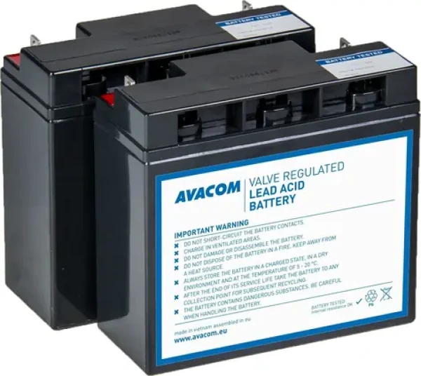 AVACOM RBC7 / Kit pro renovaci baterie UPS / 2 ks / 18 Ah (AVA-RBC7-KIT)