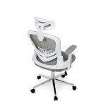 Kancelářská židle, houpací mechanismus, šedá, KA-K2031 GREY