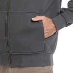 Bushman Pánská celopropínací mikina Heger, tmavě šedá XXXL
