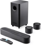 Majority Bowfell Halo černá / 5.1 kanálový systém / Dolby Atmos / 300W / HDMI / Bluetooth / USB / AUX