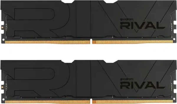 Goodram Rival Deep Black 16GB (2x8GB) / Operační paměť / DDR4 / 3600 MHz / CL18 / DIMM (GGDKD4-36VL18S/16GDC)