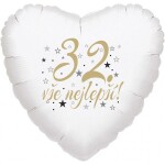 32. narozeniny balónek srdce Balonky.cz 32. narozeniny balónek srdce Balonky.cz