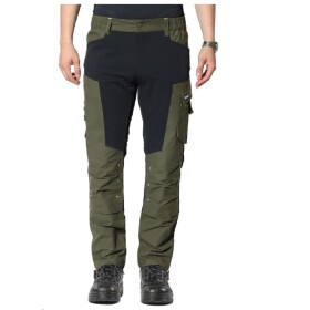 Montérkové kalhoty FLEXARD 8022B zeleno černé L zeleno černé