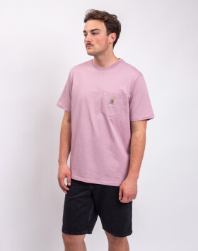 Tričko Carhartt WIP S/S Pocket T-Shirt Hortensia