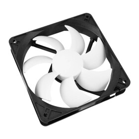Cooltek Silent Fan 120 PWM PC větrák s krytem černá, bílá (š x v x h) 120 x 25 x 120 mm