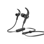 Tie Studio Bluetooth 4.1 Sport sportovní špuntová sluchátka Bluetooth® černá headset, regulace hlasitosti, odolné vůči p