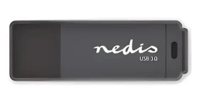 Nedis 32 GB / Flash disk / USB-A / čtení: 80 MB/s / zápis: 9 MB/s (FDRIU332BK)