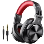 OneOdio Fusion A70 červená / Bezdrátová profesionální sluchátka / Bluetooth 5.2 / Jack 3.5mm / Jack 6.3mm (A70Red)