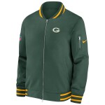Nike Pánská bunda Green Bay Packers NFL Sideline Coach Bomber Velikost: M