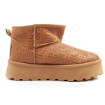 Lee Cooper snow boots women winter fashion fur insulated boots brown dámské 38