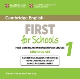 Cambridge English First for Schools 1 Audio CDs (2) for Revised Exam from 2015 - kolektiv autorů