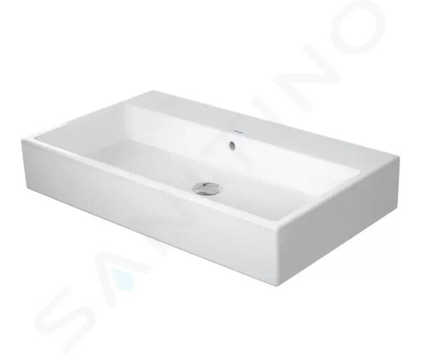 DURAVIT - Vero Air Umyvadlo 800x470 mm, s přepadem, bez otvoru pro baterii, bílá 2350800060