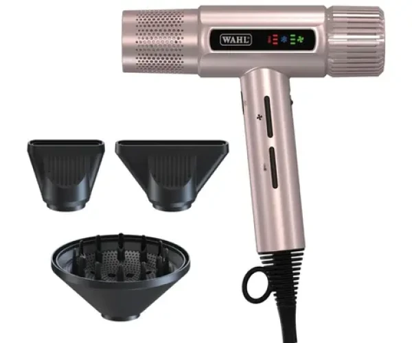 WAHL 4321-0471 Vanquish hair dryer / Profesionální fén / 1600W / 3 rychlosti / 3 teploty / 2.5m (4321-0471)