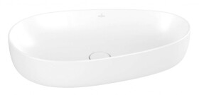 VILLEROY & BOCH - Antao Umyvadlo na desku 65x40 cm, bez přepadu, CeramicPlus, Stone White 4A7465RW