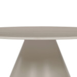 Konferenční stolek 70x70x41cm, keramika, travertin, CT-F4118 TRV