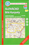 Slovácko-Bílé Karpaty /KČT 92 1:50T Turistická mapa