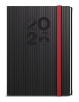 Týdenní diář 2026 Oskar Vigo A5 černá