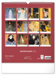 Nástěnný kalendář Gustav Klimt 2025, 30 34 cm