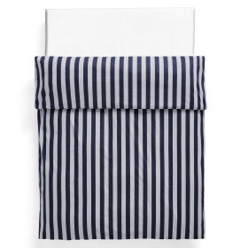 HAY Povlečení na peřinu Été Midnight Blue/Light Grey 140 × 200 cm, modrá barva, textil