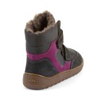 Dětské zimní barefoot boty UP HILL WOOL Dark Gray Froddo G3160262-13 - 26
