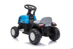 Mamido Dětský elektrický traktor Swift s přívěsem modrý