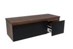 Koupelnová skříňka s krycí deskou Naturel Monza 119x30x45 cm ořech mat MONZA120BN MONZA120BN