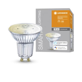 Ledvance Chytrá LED žárovka SMART+ WIFI, GU10, PAR16, 5W, 350lm, 2700K, teplá bílá SMART+ WIFI