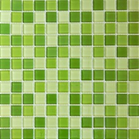 Mozaika 300x300x4mm, APPLE GREEN CMOZ03L