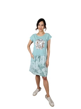 HOSH Šaty Ingrid Velikost: UNI, Barva: Mint