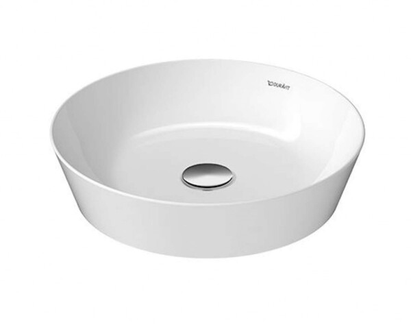 DURAVIT - Cape Cod Umyvadlová mísa, průměr 43 cm, DuraCeram, s WonderGliss, matná bílá 23284332001