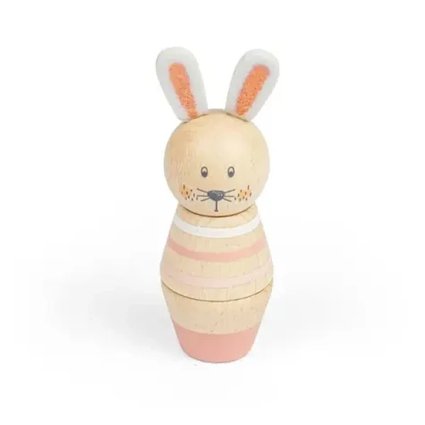 Bigjigs Toys Dřevěné šroubovací zvířátko Králík