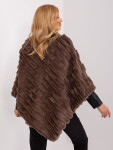 Poncho AT PN 2347.68 hnědý -FPrice UNI