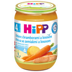 HiPP Mrkev s bramborami a lososem 190 g