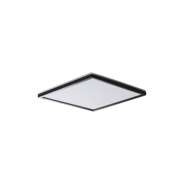SAPHO - AZPO stropní LED svítidlo, 225x225, 12,3W, 3000/4000/6000K, IP54, černá mat 31531
