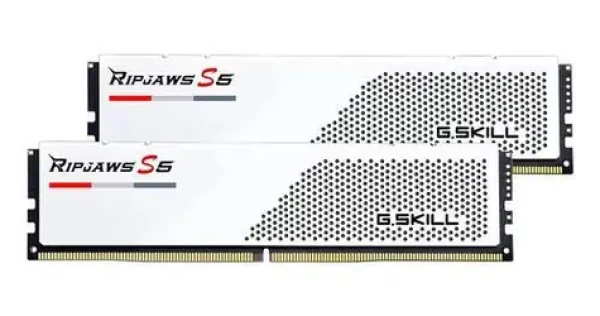 G.Skill Ripjaws S5 96GB (2x48GB) 5200MHz / Operační paměť / DDR5 / CL40 / 1.1V / XMP 3.0 (F5-5200J4040A48GX2-RS5W)