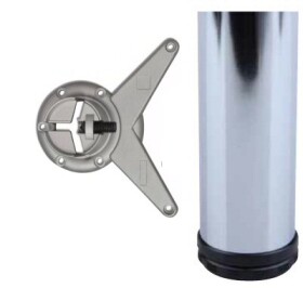 Incoll stolová noha chrom 710x60 (24_GP00_071_10)