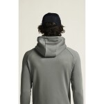 Běžecká mikina CRAFT ADV Explore Power Fleece Hood - zelená Velikost textilu: M