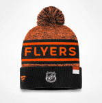 Fanatics Pánská zimní čepice Philadelphia Flyers Authentic Pro Rink Heathered Cuffed Pom Knit