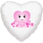 Balónek srdíčko Miluji Tě, láska balonky.cz Balónek srdíčko Miluji Tě, láska balonky.cz