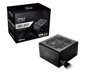 ASROCK zdroj PRO-850G,850W, 80Plus Gold, 120 mm, ATX 3.1 EDF_1883109