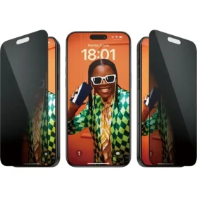 PanzerGlass Tvrzené sklo UWF Privacy s aplikátorem pro Apple iPhone 15 Pro Max černá (P2812)