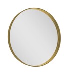 SAPHO - NOTION kulaté zrcadlo v rámu ø 60cm, zlato mat NT600G