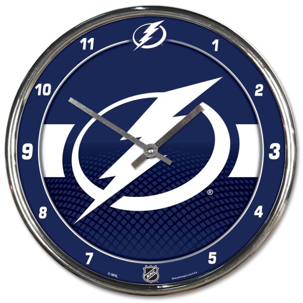 Hodiny Tampa Bay Lightning NHL Chrome