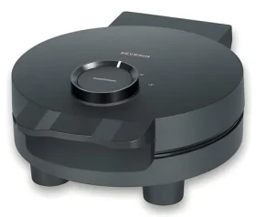 Severin WA 2116 černá / Vaflovač / 1000 W / srdíčkový tvar / 5 stupňů zhnědnutí (2116)