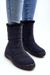 Dámské vysoké zateplené sněhule Navy Blue Luxina 40