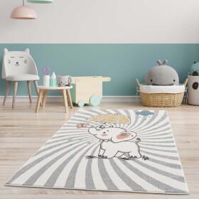 DumDekorace Roztomilý dětský koberec na hraní slůně štěstí