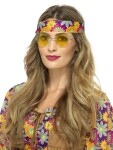 Brýle hippie žluté