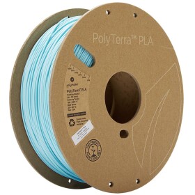 Polymaker 70910 PolyTerra vlákno pro 3D tiskárny PLA plast Nižší obsah plastů 1.75 mm 1000 g ledově modrá 1 ks