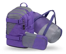 BAAGL SET 3 Skate Dual: batoh, penál, sportovní taška GRS (A-36054)