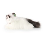 Plyšová kočka ragdoll ležící 35 cm, ECO-FRIENDLY